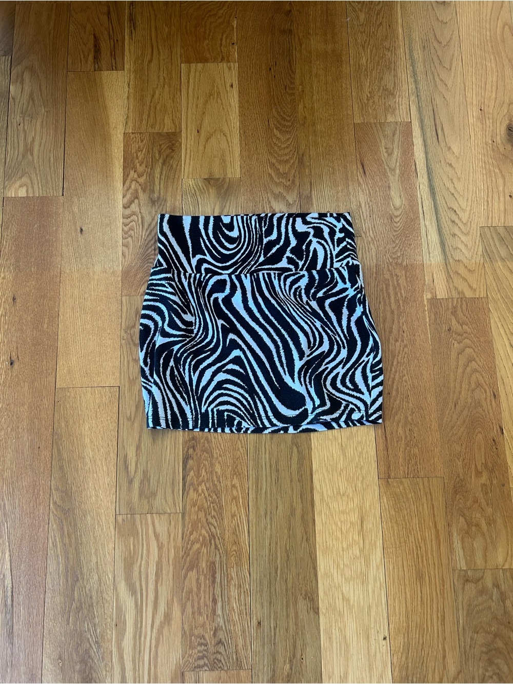 Y2k Vintage Body Central Zebra Print Bodycon Mini Skirt 🖤🦓